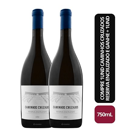 Compre 1und Caminhos Cruzados Reserva Encruzado 750ML e ganhe + 1und!