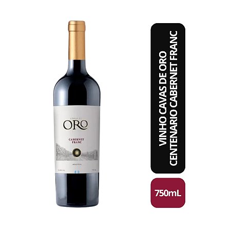 Vinho Cavas de Oro Centenario Cabernet Franc - 750mL