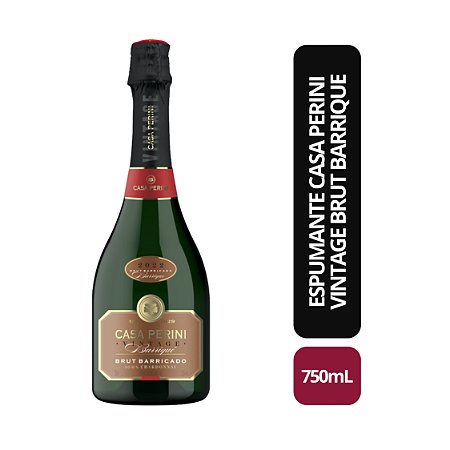 ESPUMANTE CASA PERINI VINTAGE BRUT BARRIQUE - 750ML