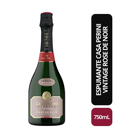 ESPUMANTE CASA PERINI VINTAGE ROSE DE NOIR - 750ML