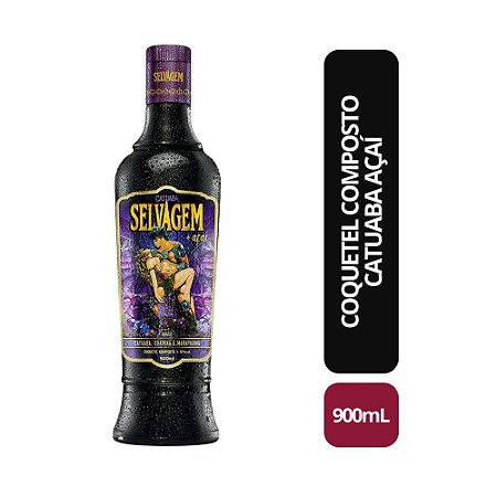 COQUETEL COMPOSTO CATUABA AÇAÍ - 900ML