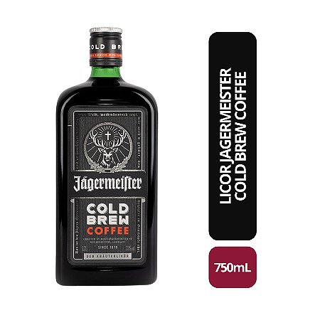 LICOR JAGERMEISTER COLD BREW COFFEE - 750ML