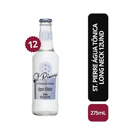 St. Pierre Água Tônica Long Neck 12 und - 275ml