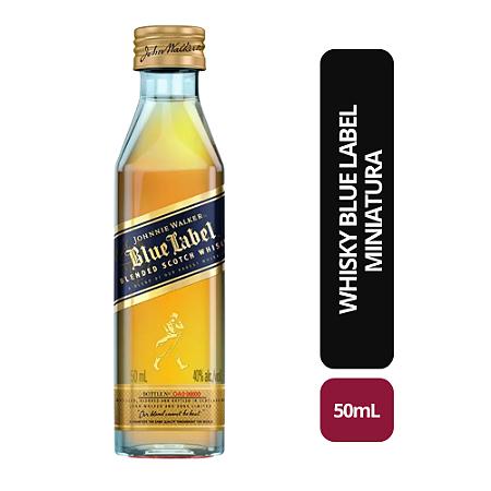 Whisky Blue Label Miniatura - 50ml