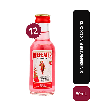 Gin Beefeater Pink - 12x50ml