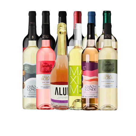 Kit de 12 Vinhos Mistos Primavera 2025 - 750ML