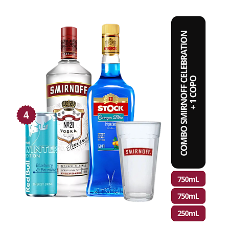 Combo Smirnoff Celebration + 1 COPO