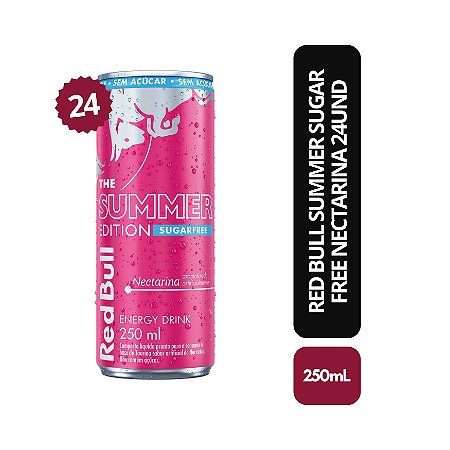 RED BULL SUMMER SF NECTARINA 24X250ML