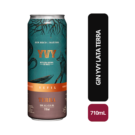 Gin Yvy Lata Terra 710ml