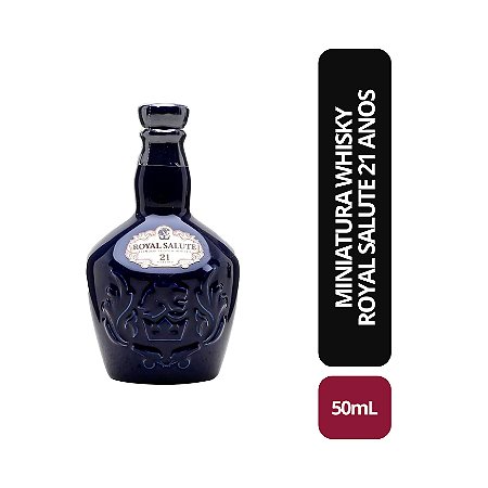 Miniatura Whisky Royal Salute 21 Anos – 50ml