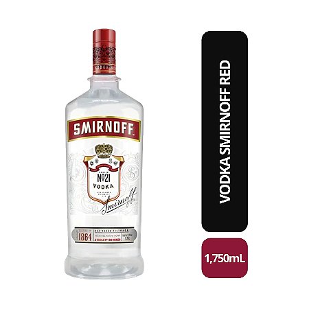 Vodka Smirnoff Red 1,750ml