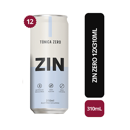 Zin Tônica Zero 12x310ml