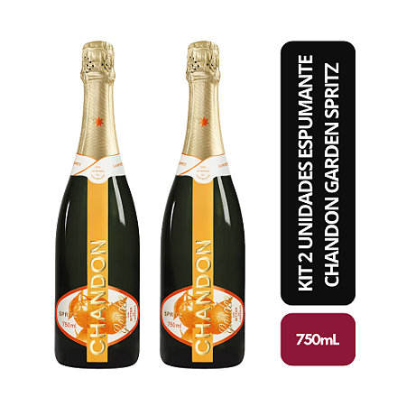 Kit 2 unidades Espumante Chandon Garden Spritz - 750mL