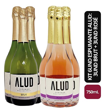 BOX 6 UND Alud Misto (3 Brut + 3 Rosé)