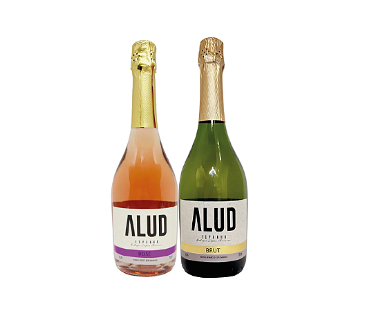 Kit 2 Unidades Alud Brut e Rose 750Ml