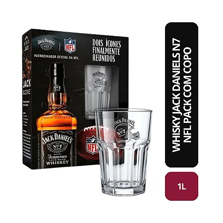 WHISKY JACK DANIELS NFL PACK 1L