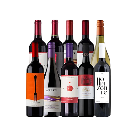 KIT 10 VINHOS SELEÇÃO INVERNO
