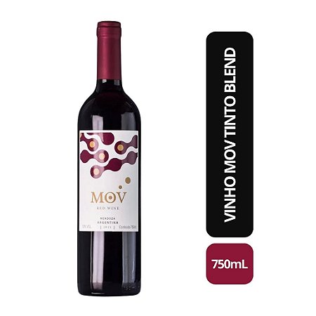 Vinho Tinto Mov Blend - 750ml