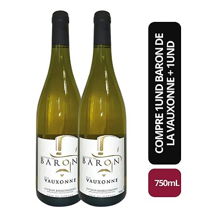 Compre 1und  Baron de La Vauxonne 750ML e ganhe + 1und!