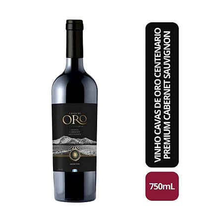 Vinho Cavas De Oro Centenario Premium Cabernet Sauvignon - 750mL