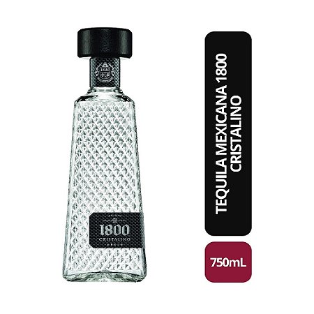 TEQUILA MEXICANA 1800 CRISTALINO - 700ML