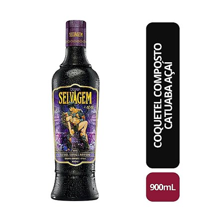 COQUETEL COMPOSTO CATUABA AÇAÍ - 900ML