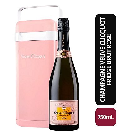 CHAMPAGNE VEUVE CLICQUOT FRIDGE BRUT ROSÉ - 750ML
