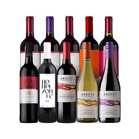 KIT 10 VINHOS SELEÇÃO INVERNO 2026