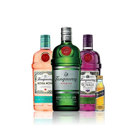 Tanqueray + Tanqueray Royale + Tanqueray Bossa Nova GANHE miniatura Blue 50ml