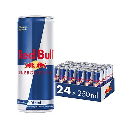 Energético Red Bull Energy Drink - 250 ml (24 latas)