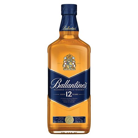 Ballantines Whisky 12 anos Escocês - 750ml