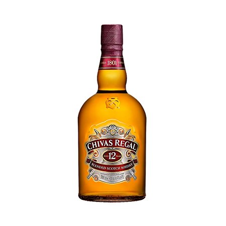 Chivas Regal Whisky 12 anos Escocês - 750ml