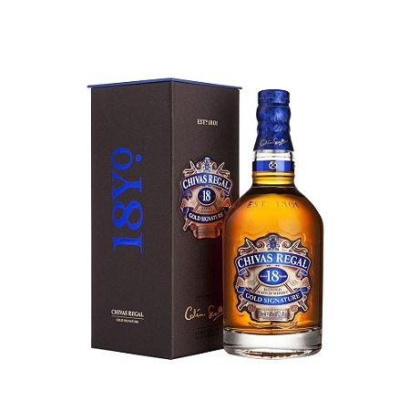 Whisky Chivas Regal 18 Anos - 750mL