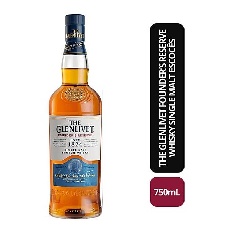 The Glenlivet Founder's Reserve Whisky Single Malt Escocês - 750ml