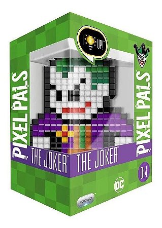 Luminária Pixel Pals Coringa (The Joker) #014