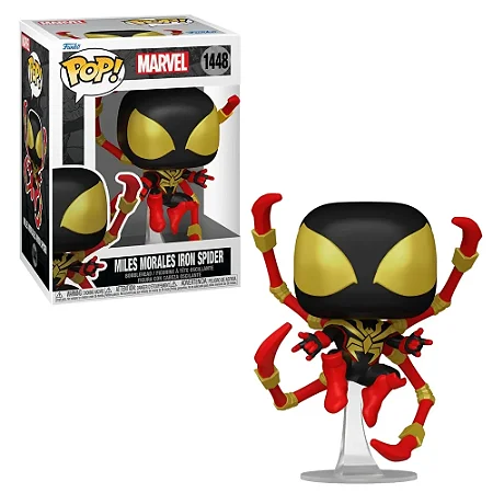 FUNKO POP! MARVEL SPIDER-MAN COMICS: MILES MORALES IRON SPIDER 1448