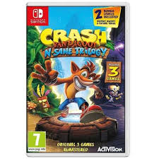 CRASH BANDICOOT N SANE TRILOGY VERSÃO EUROPÉIA - SWITCH
