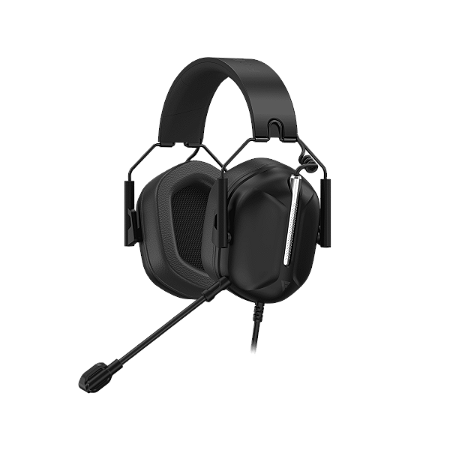 HEADSET GAMER FORCE ONE LUNA DESIGN LEVE E CONFORTÁVEL