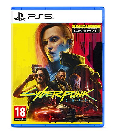 CYBERPUNK 2077 ULTIMATE EDITION PS5 VERSÃO EUROPEIA