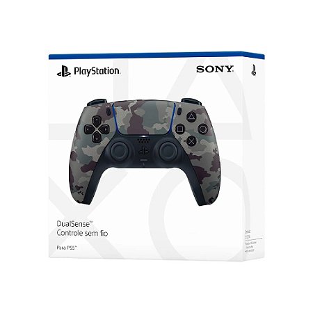 CONTROLE PS5 DUALSENSE GRAY CAMOUFLAGE