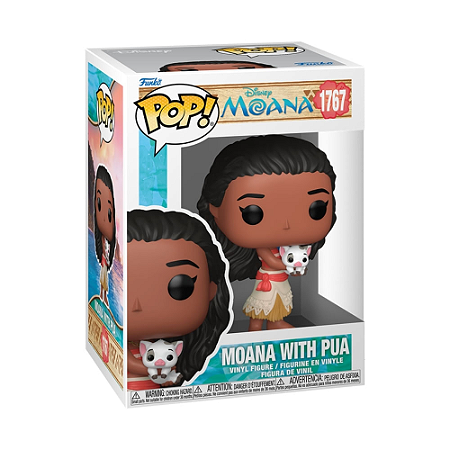 BONECO FUNKO POP! DISNEY MOANA - MOANA E PUA 1767