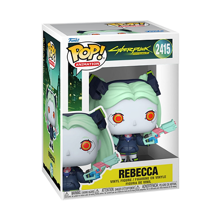 BONECO FUNKO POP! CYBERPUNK: MERCENARIOS - REBECCA