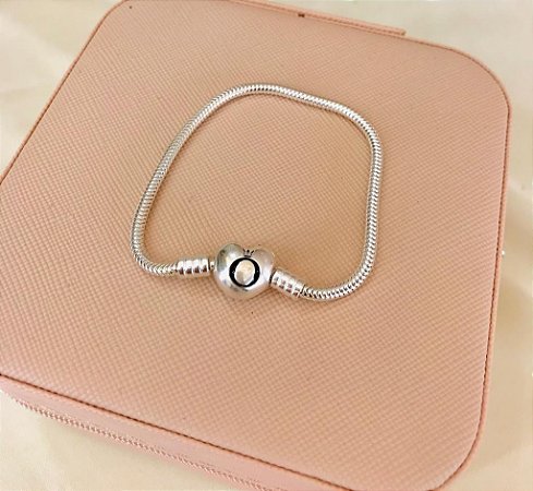 Pulseira Pandora  Coraçao Prata 925