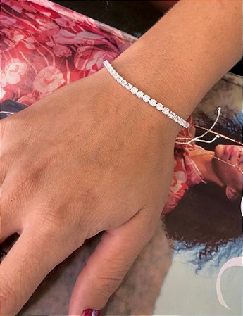 Pulseira Riviera Prata
