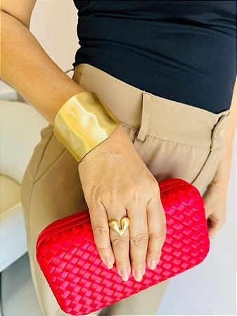 Bracelete Liso Dourado