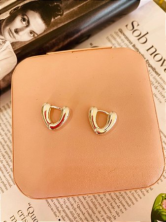 Brinco Coraçao Prata