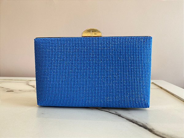Clutch Bárbara Azul