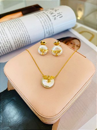 Conjunto Perola Barroca Divino