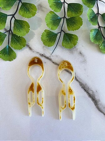 Hair Pin Bianca Liso M