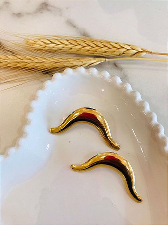 Brinco Ondulado Liso